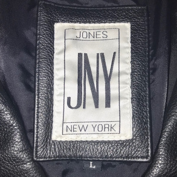 Black Leather Jacket ‘80s Vintage - Picture 7 of 10